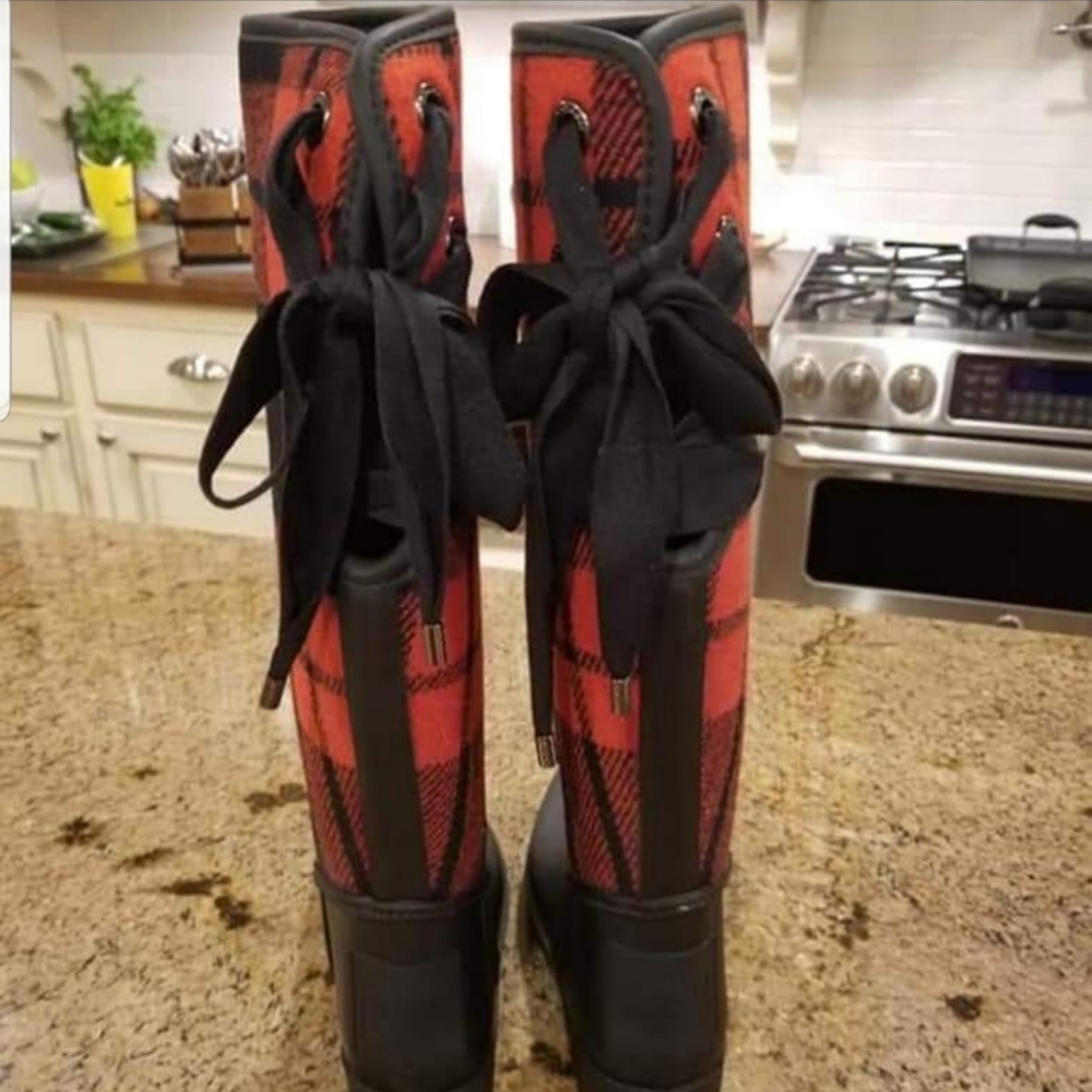 Coach rain boots